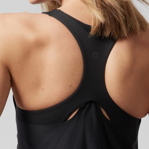 Athleta 2-In-1 Ultimate Support Top NWT Black - Picture 5 of 10